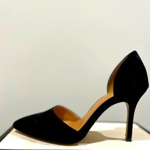 JCrew Women’s Black Suede Pumps